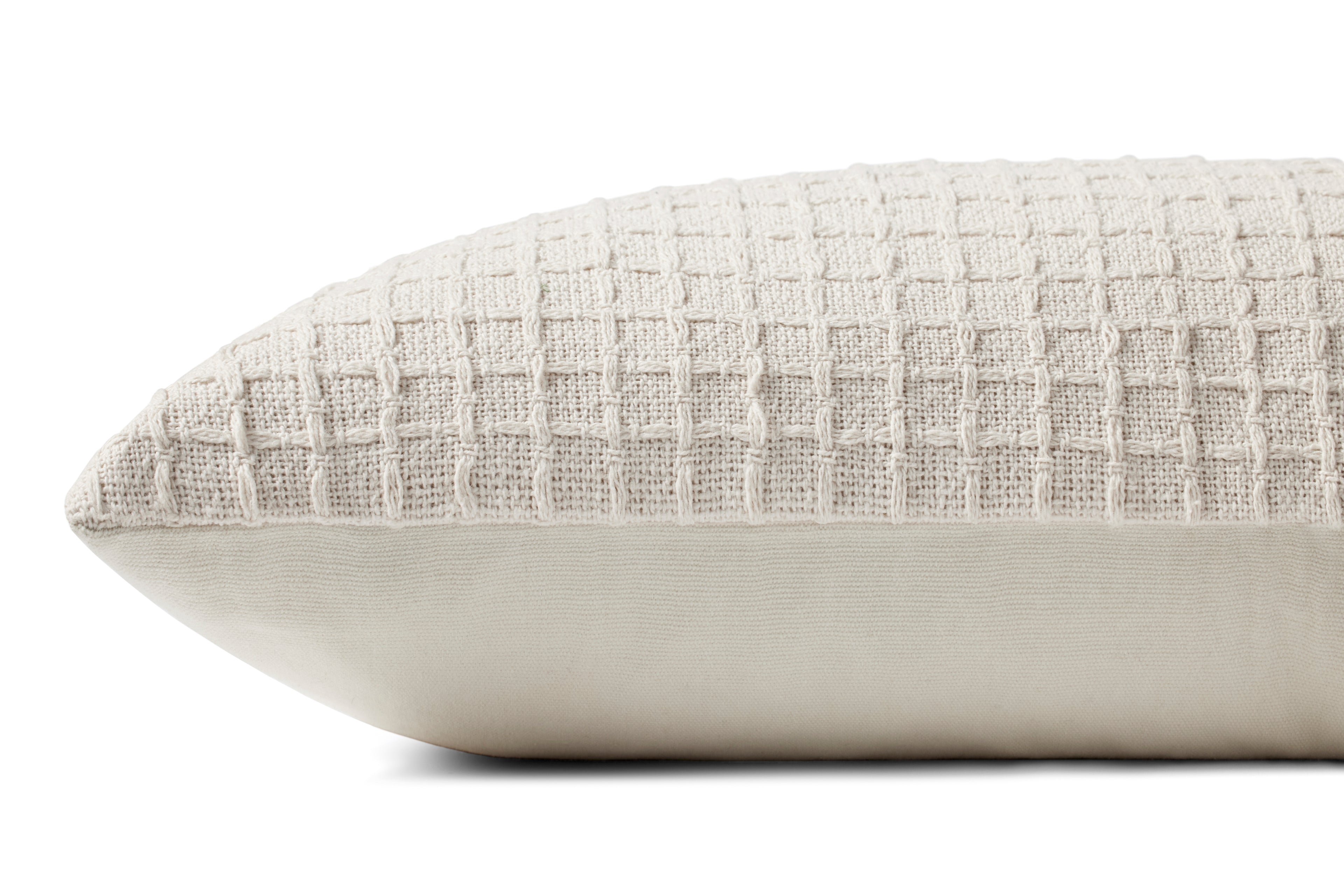 Jean Stoffer x Loloi Pillow Ivory