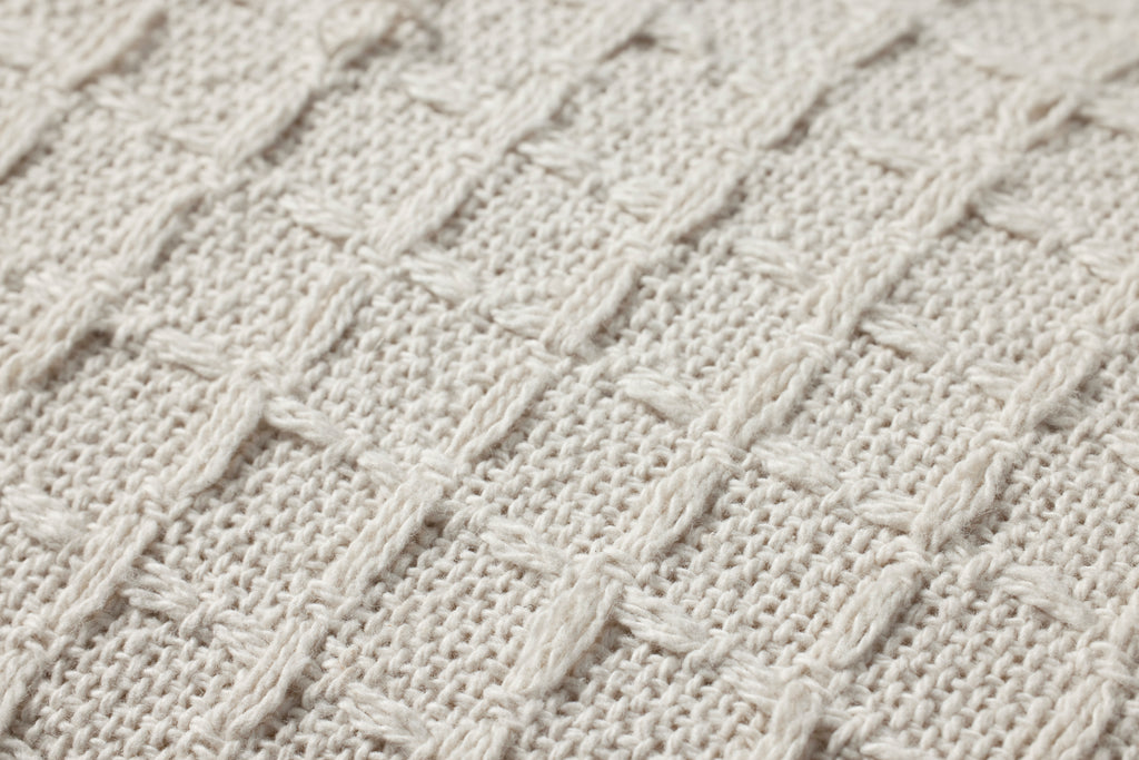 Jean Stoffer x Loloi Pillow Ivory