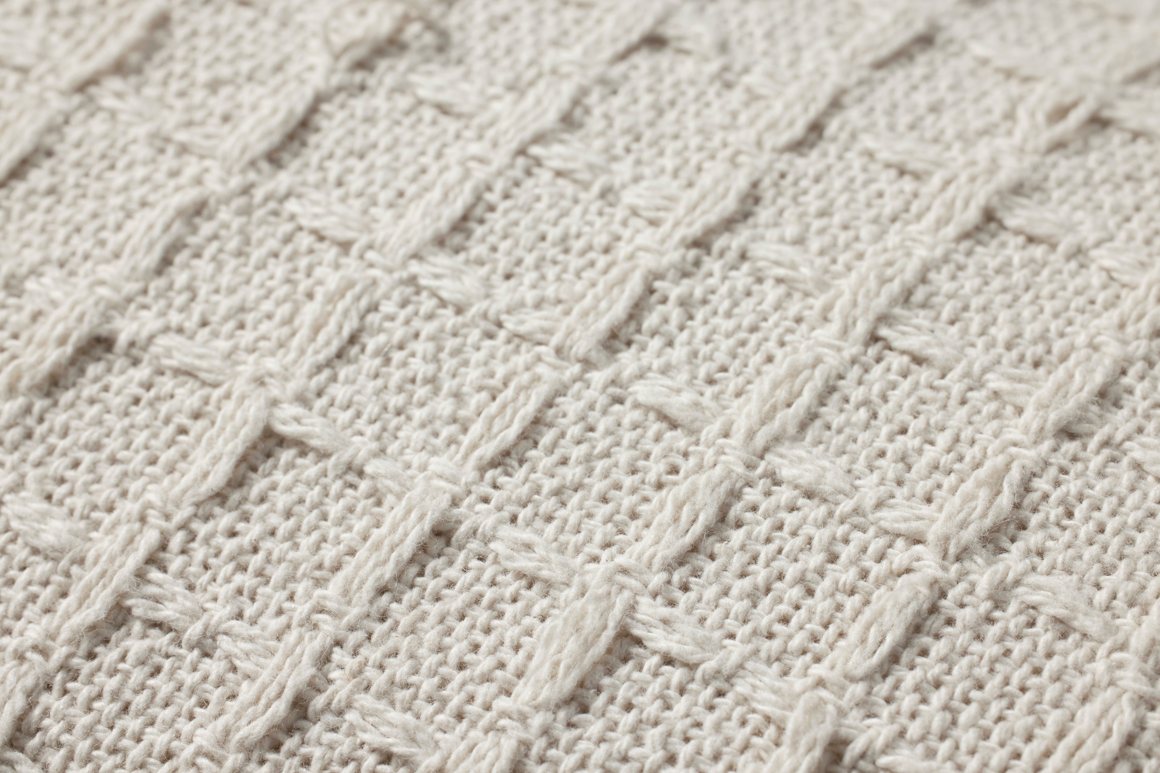 Jean Stoffer x Loloi Pillow Ivory