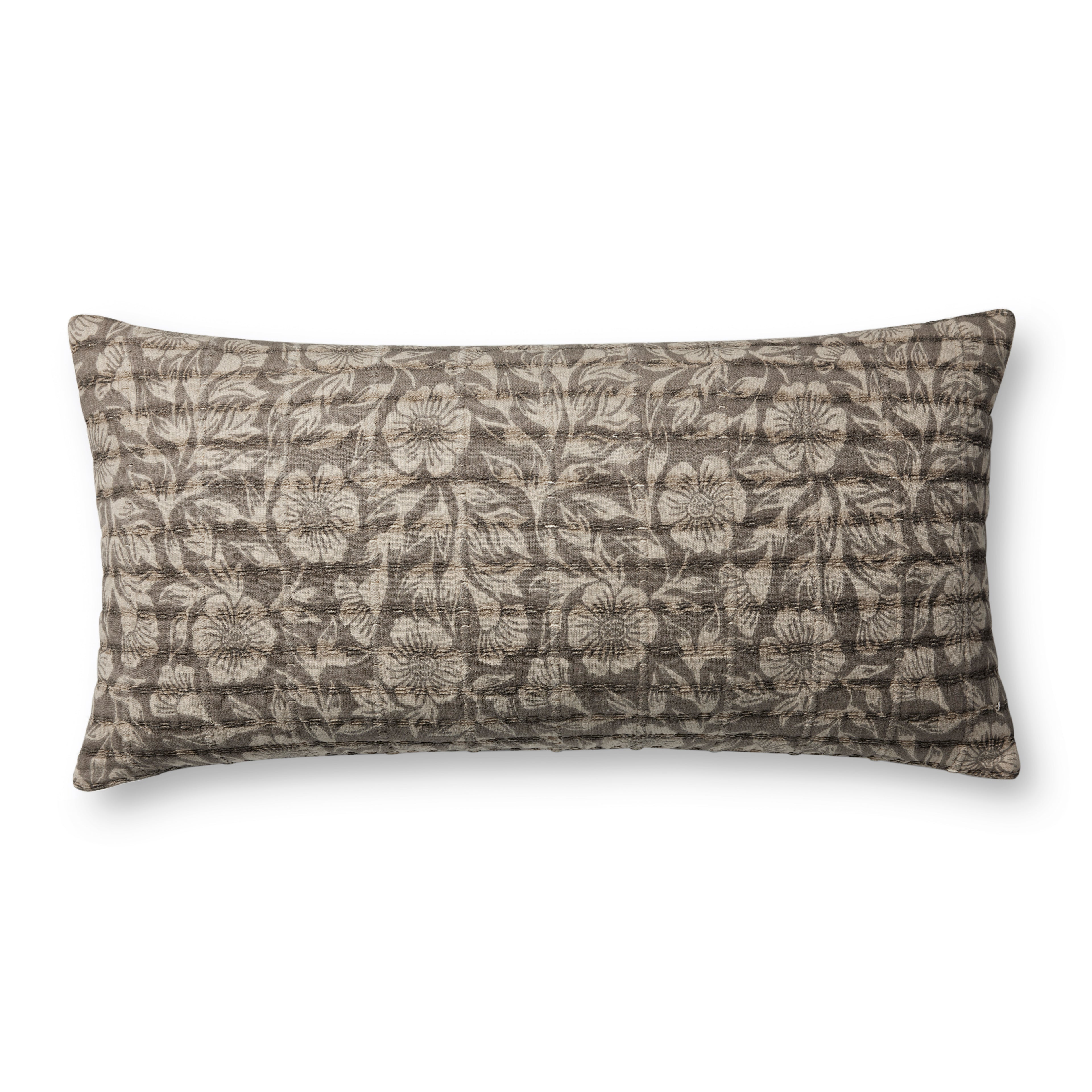 Jean Stoffer x Loloi Pillow Chocolate
