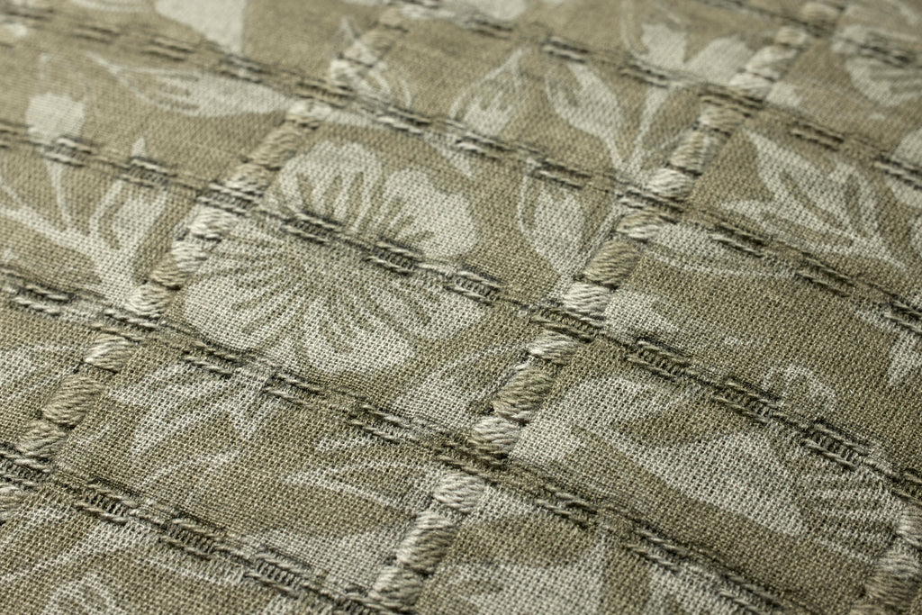 Jean Stoffer x Loloi Pillow Green / Grey