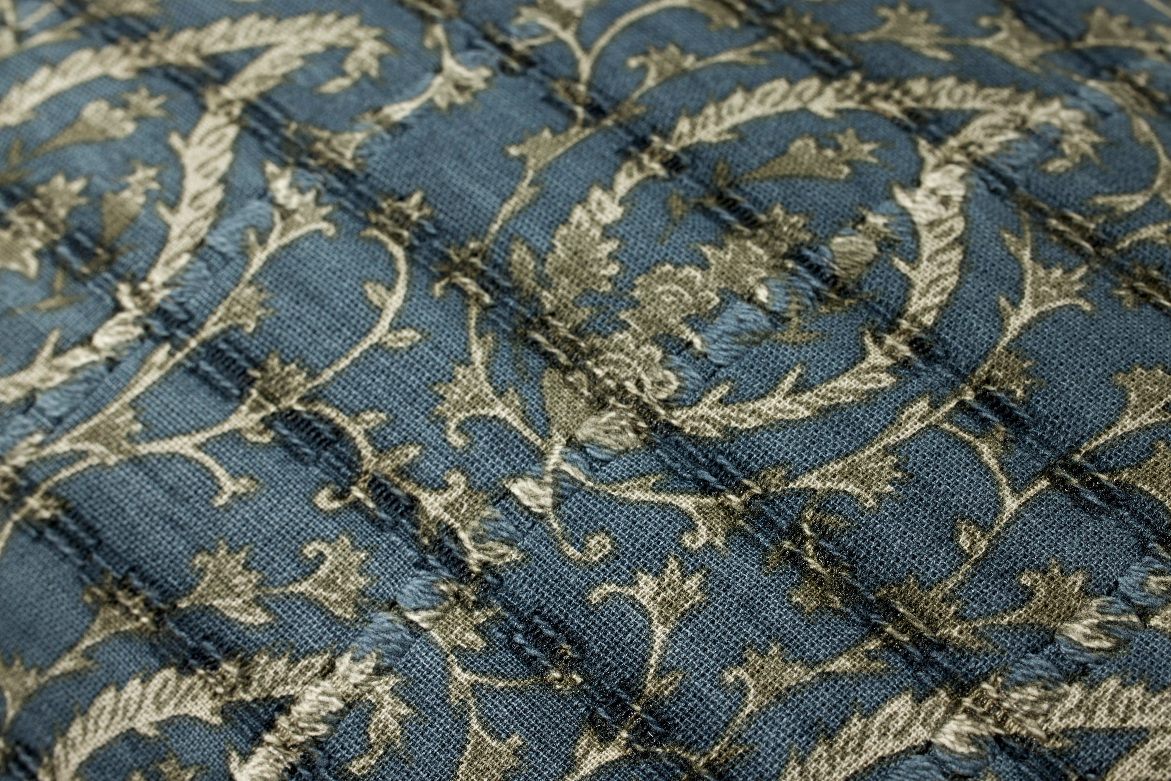 Jean Stoffer x Loloi Pillow Blue / Green