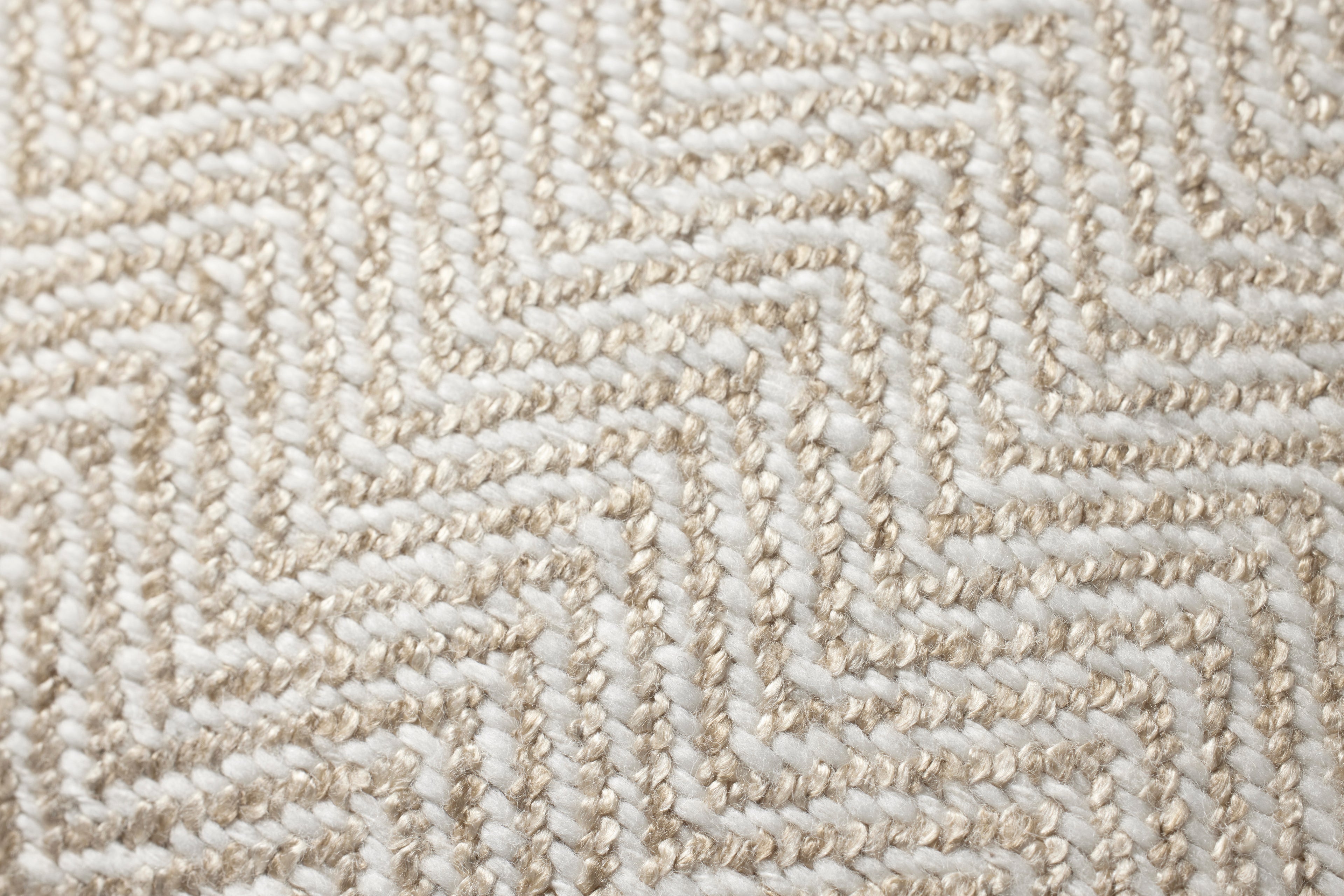 Jean Stoffer x Loloi Flange Pillow Ivory
