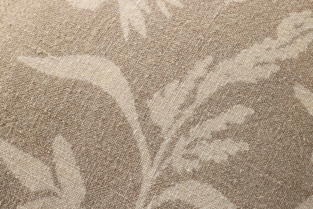 Loloi Linen Pillow in Soft Cream
