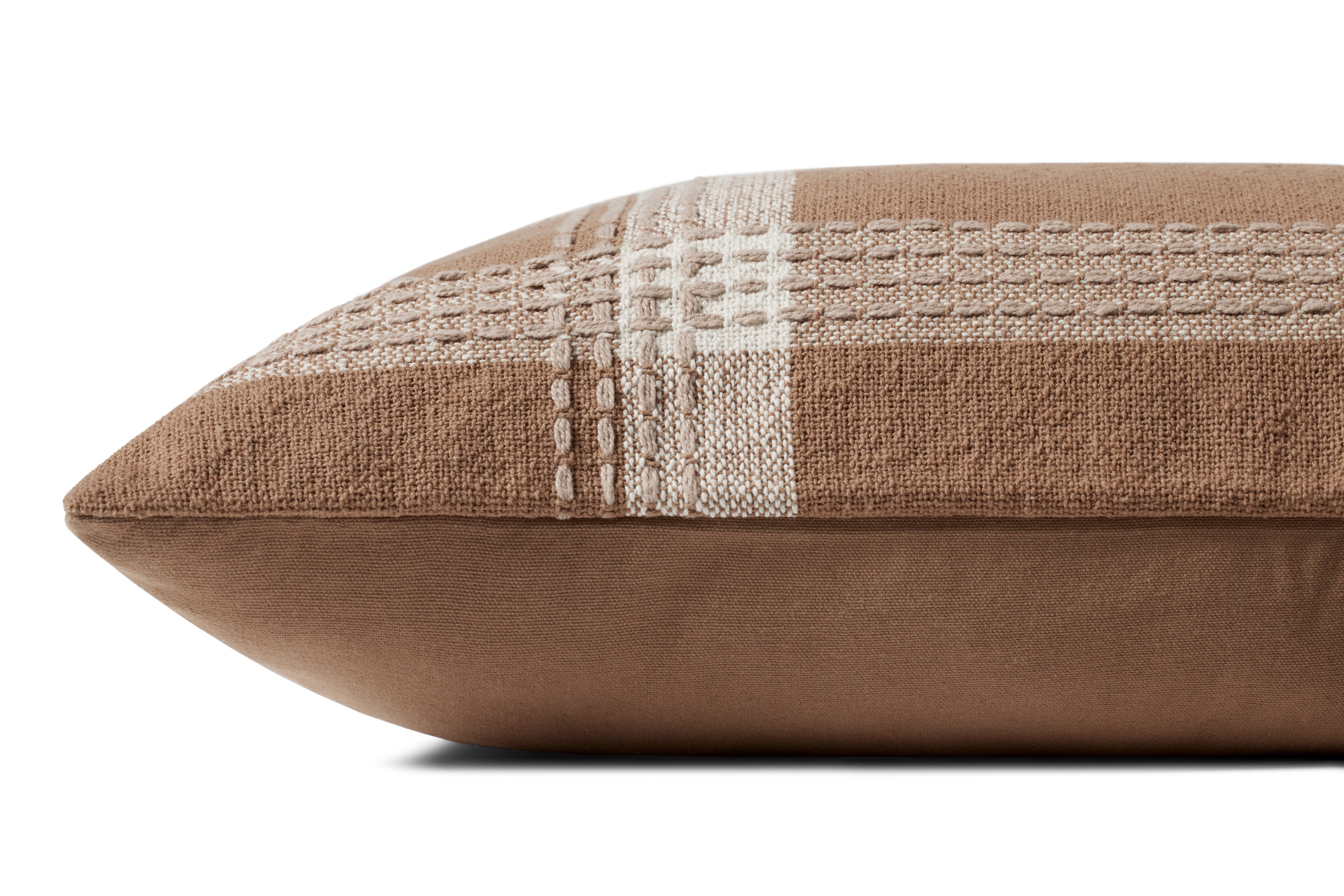 Jean Stoffer x Loloi Pillow Rust / Multi