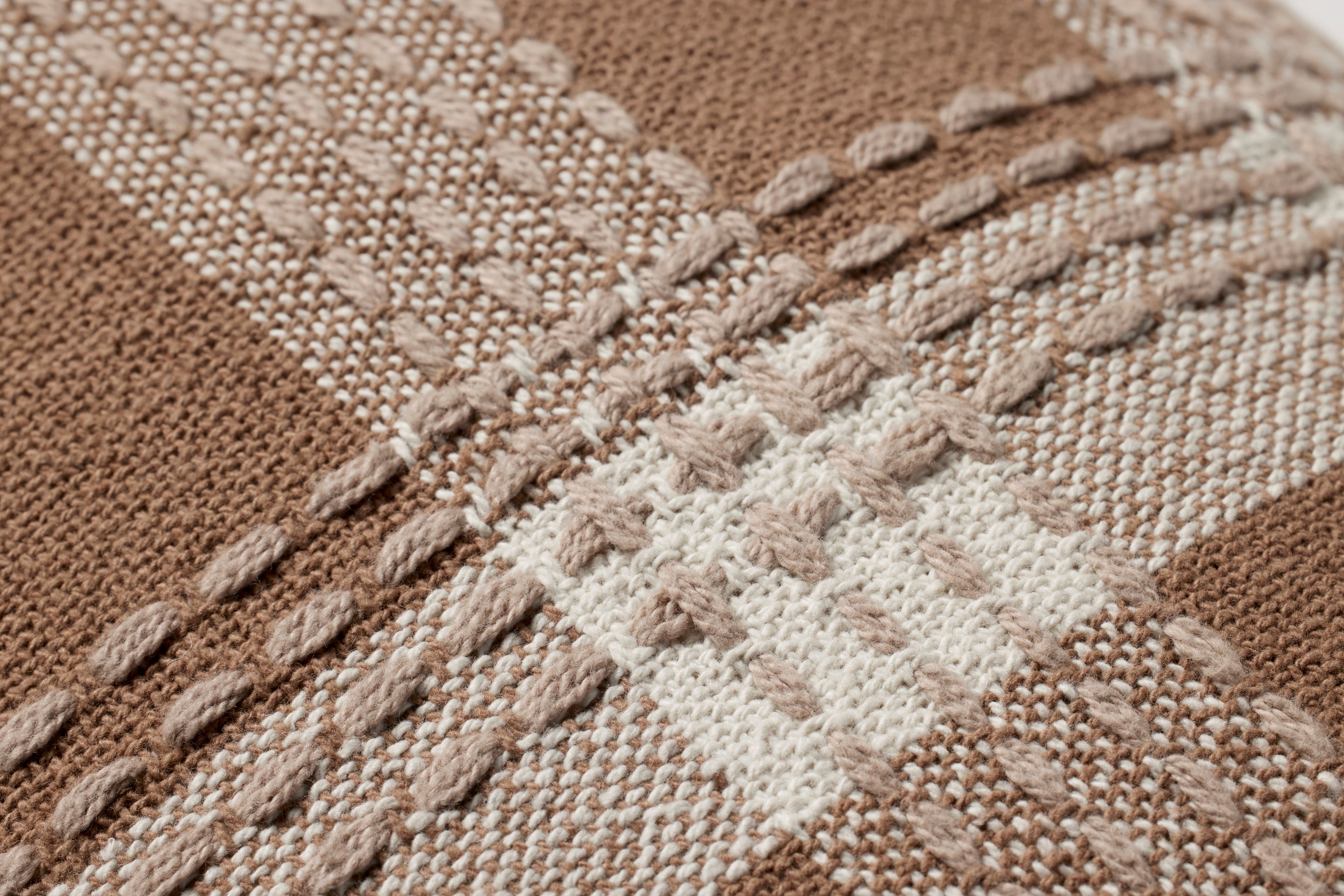 Jean Stoffer x Loloi Pillow Rust / Multi