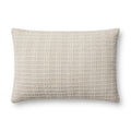 Jean Stoffer x Loloi Pillow Beige / Ivory