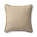 Loloi Linen Gold Edge Pillow