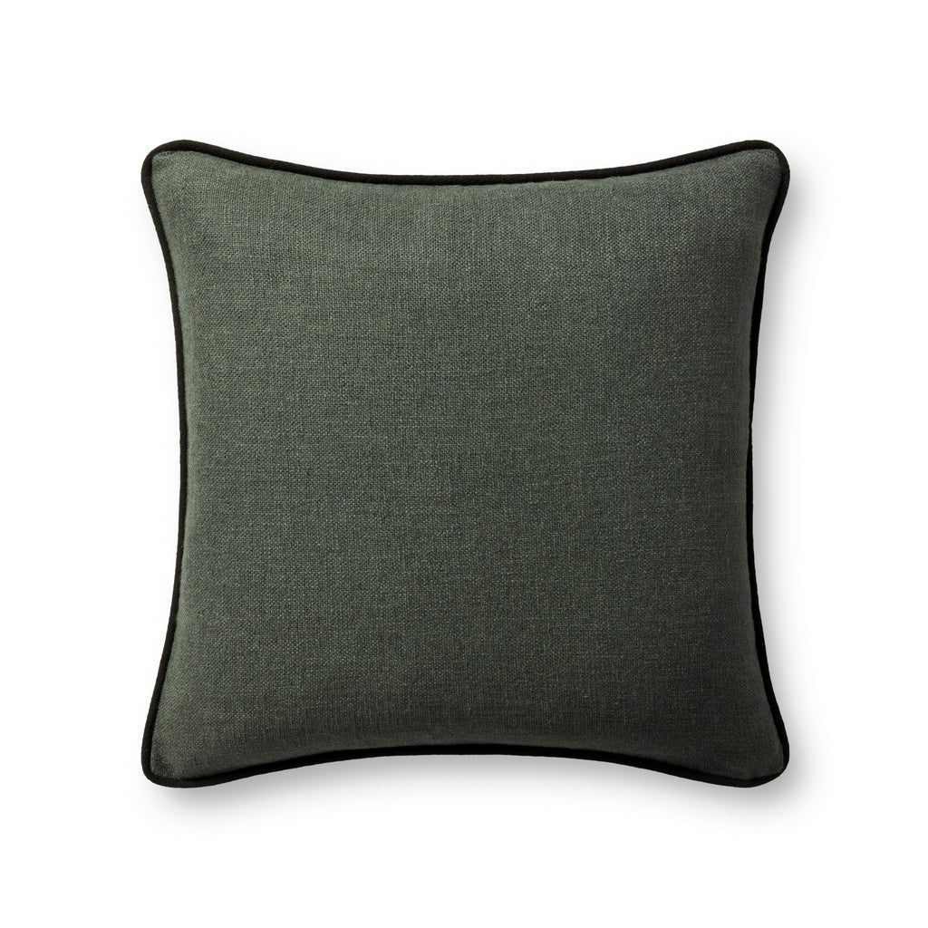Jeremiah Brent × Loloi Pillow Hudson Blue / Black