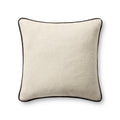 Jeremiah Brent × Loloi Pillow Natural Cream