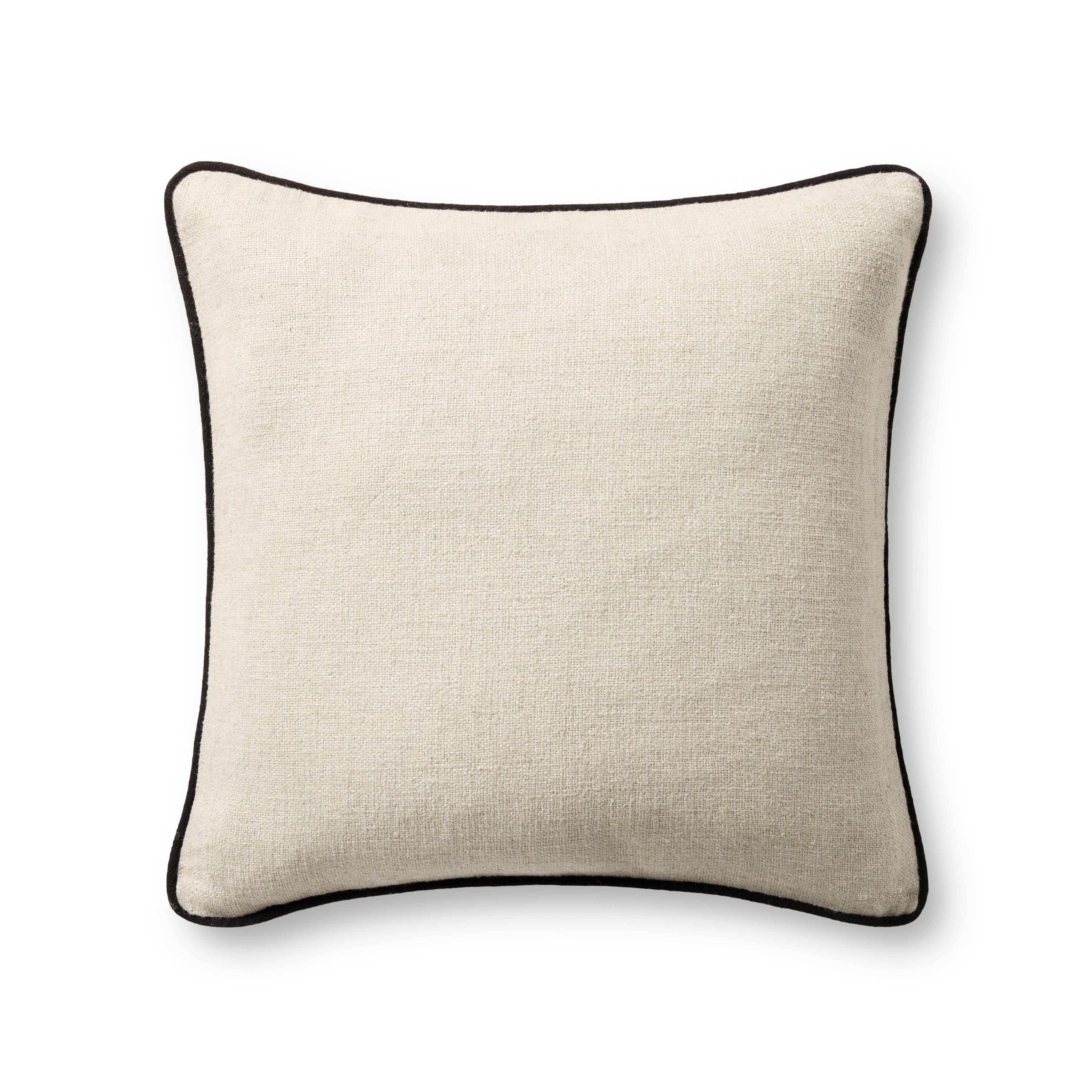 Jeremiah Brent × Loloi Pillow Natural Cream