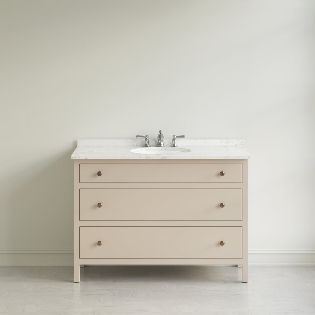 Paddington Vanity | Three-Drawer Style | Slab Drawer Front - 33"