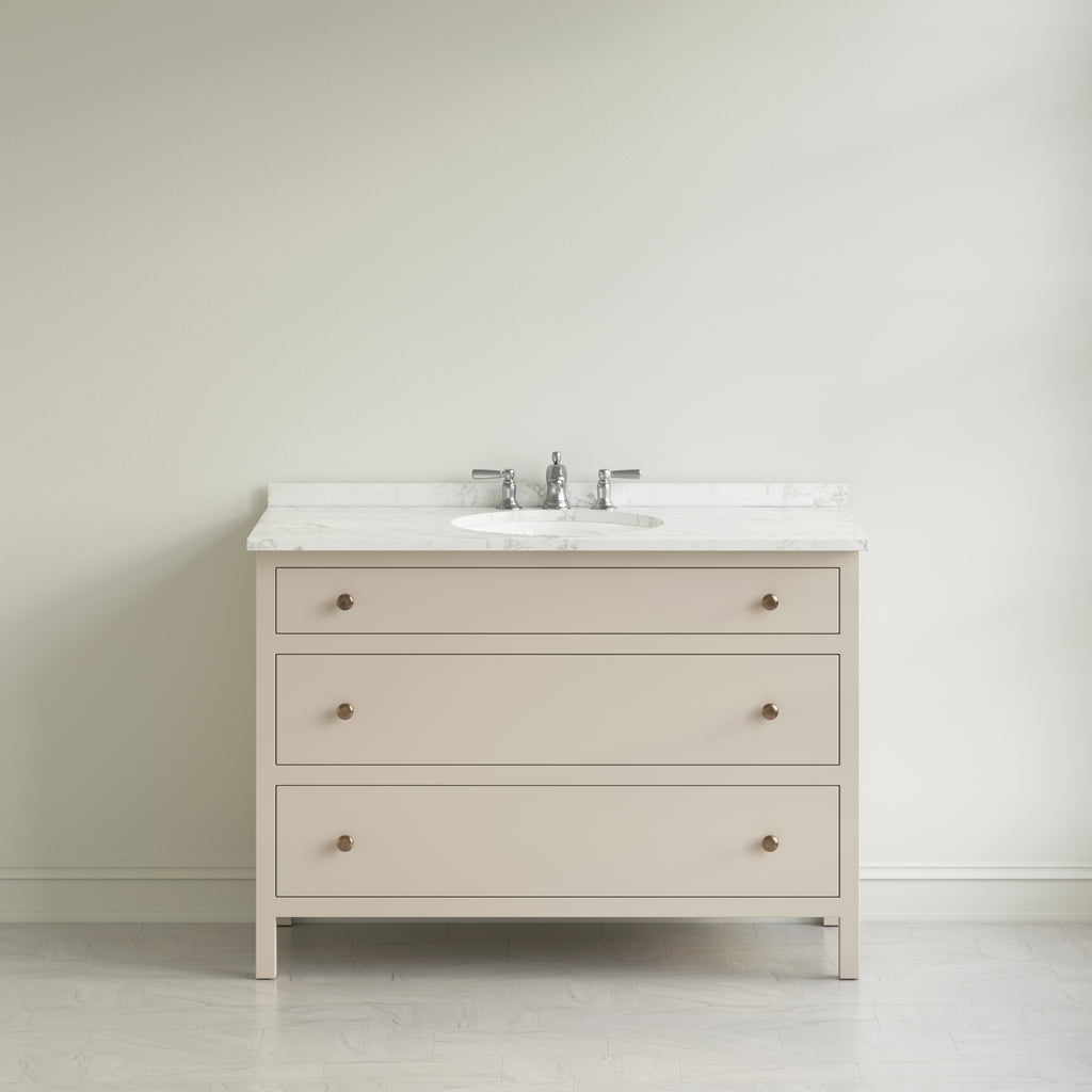 Paddington Vanity | Three-Drawer Style | Slab Drawer Front - 33"