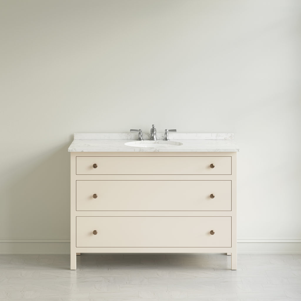 Paddington Vanity | Three-Drawer Style | Slab Drawer Front - 33"