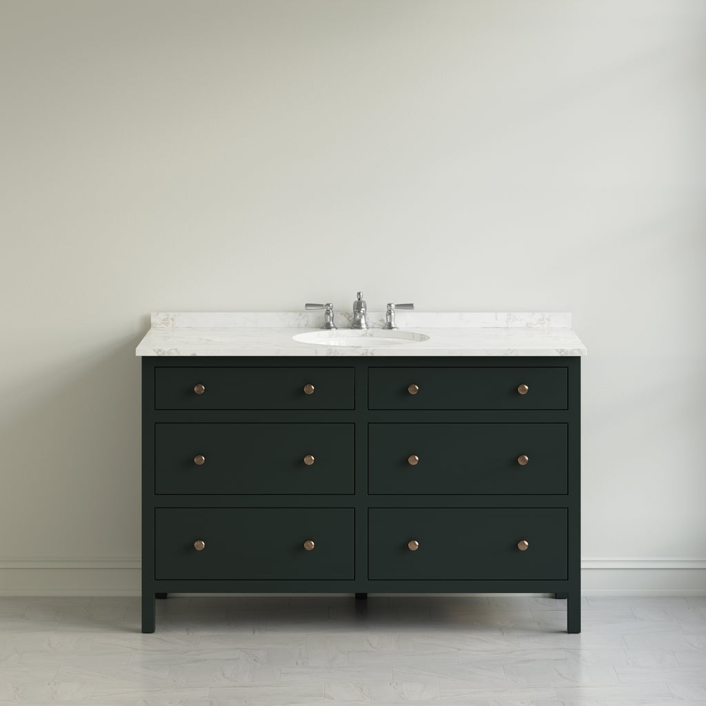 Paddington Vanity | Three-Drawer Style | Slab Drawer Front - 24"