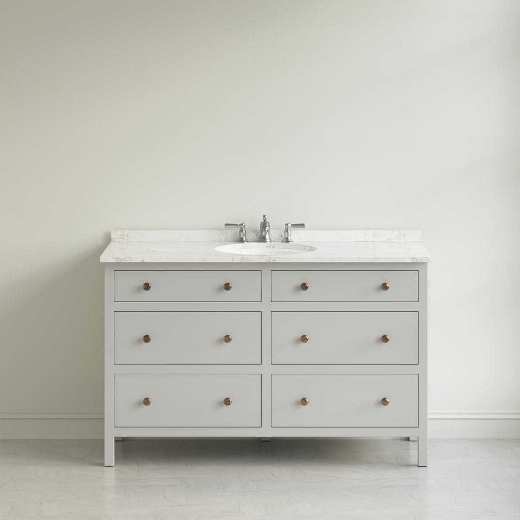 Paddington Vanity | Three-Drawer Style | Slab Drawer Front - 27"