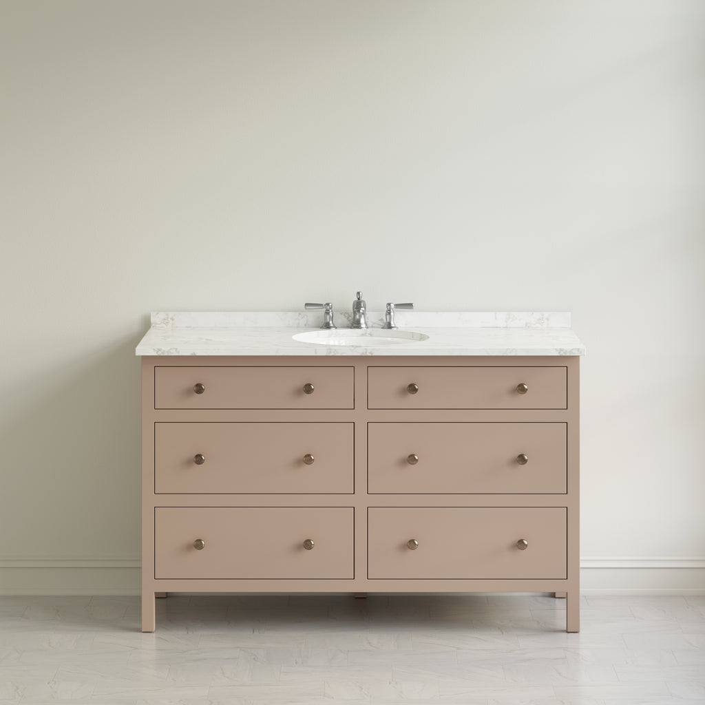 Paddington Vanity | Three-Drawer Style | Slab Drawer Front - 27"