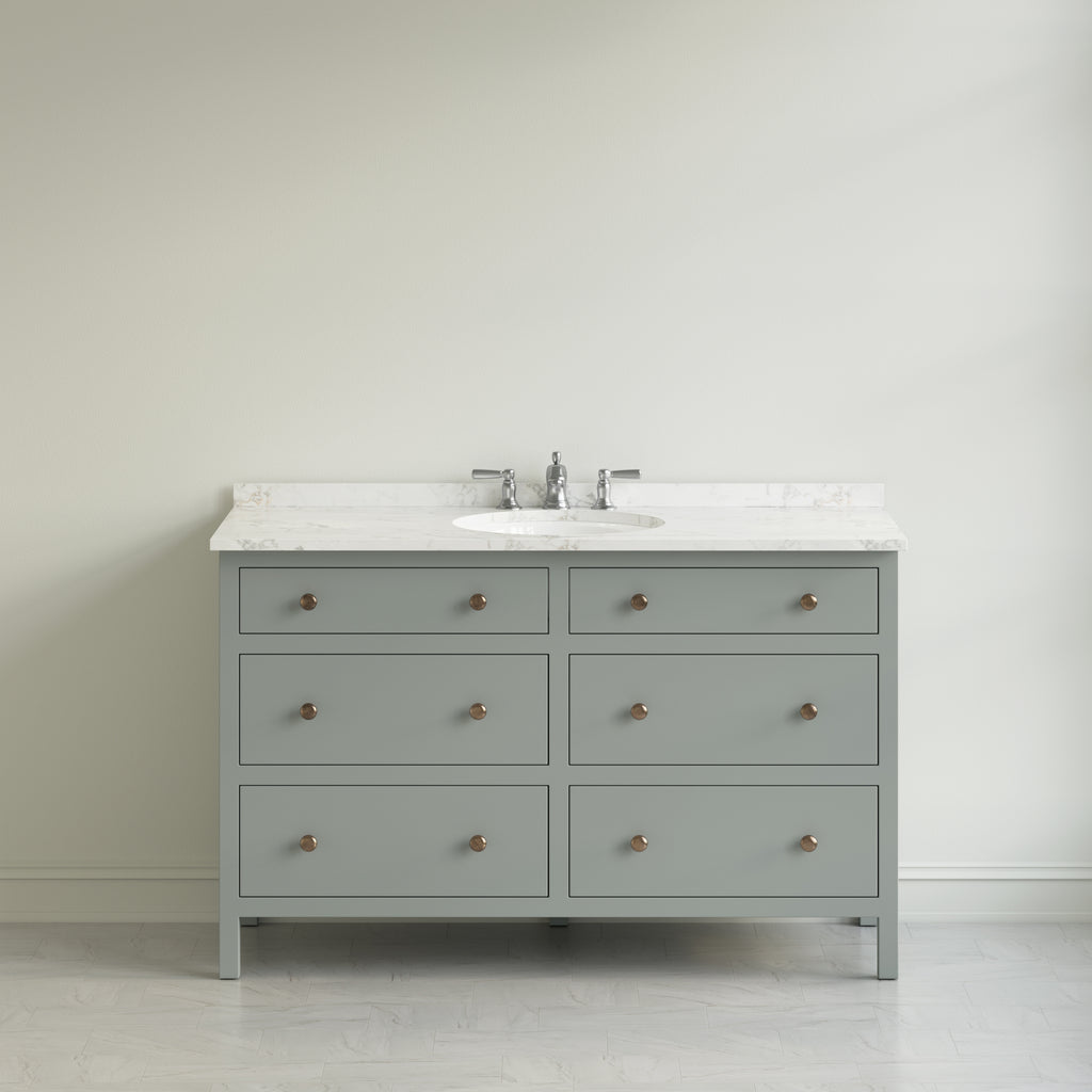 Paddington Vanity | Three-Drawer Style | Slab Drawer Front - 27"
