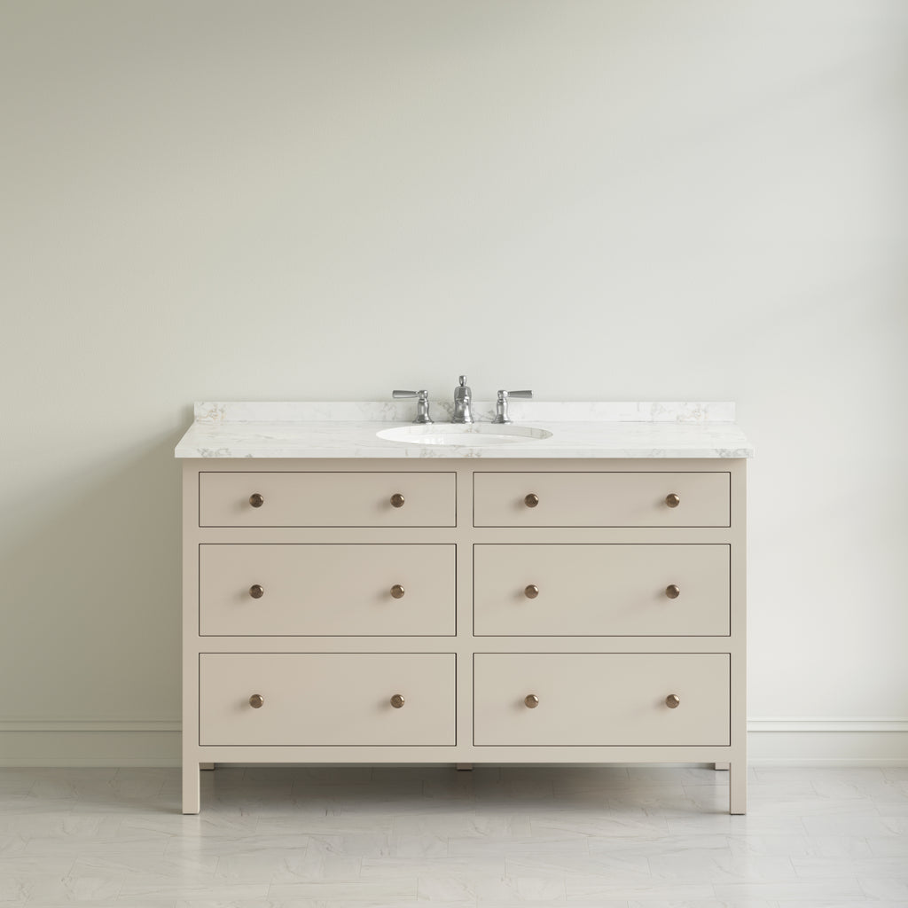 Paddington Vanity | Three-Drawer Style | Slab Drawer Front - 27"