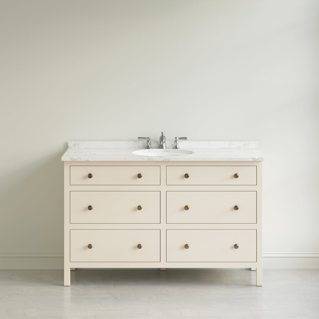 Paddington Vanity | Three-Drawer Style | Slab Drawer Front - 27"