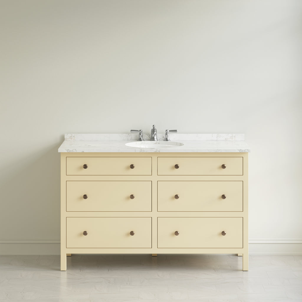 Paddington Vanity | Three-Drawer Style | Slab Drawer Front - 27"