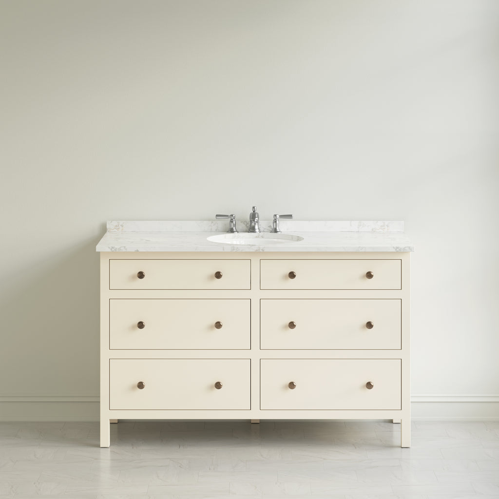 Paddington Vanity | Three-Drawer Style | Slab Drawer Front - 27"
