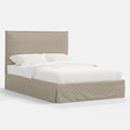 Maura Bed in Francie Tan