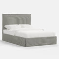 Maura Bed in Jane Stripe Carbon