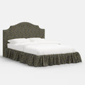 Thelma Platform Bed in Dogwood Floral Sage