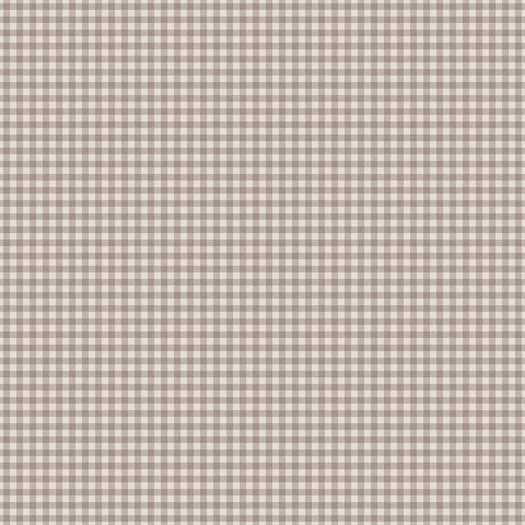 Bernadette Ottoman in Mini Gingham Mauve