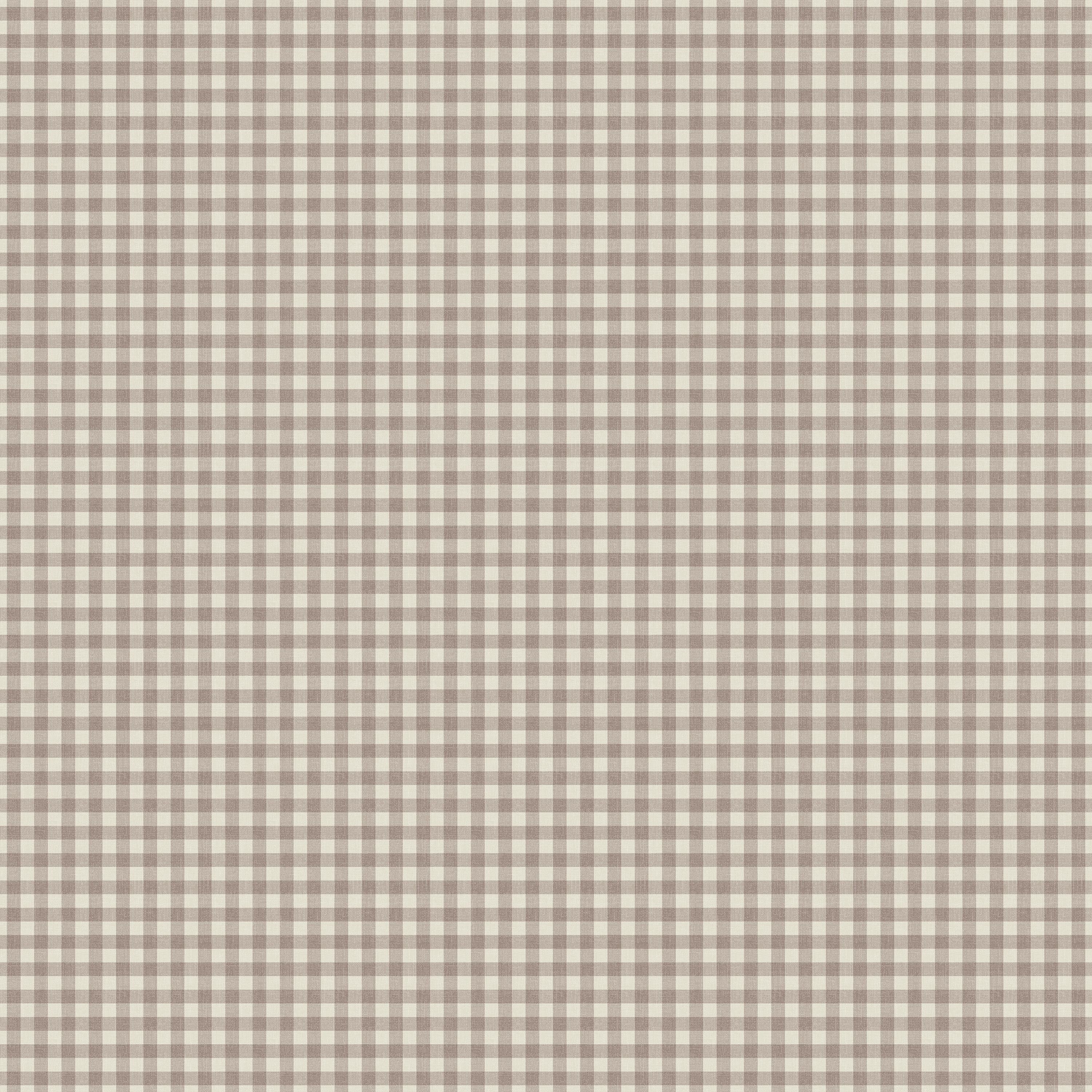 Bernadette Ottoman in Mini Gingham Mauve