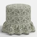 Bernadette Ottoman in Willow Vine Olive