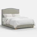 Elsie Bed in Botanical Stripe Navy - Navy Welt