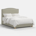 Elsie Bed in Botanical Stripe Olive - Olive Welt