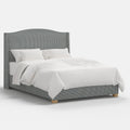 Julia Bed in Mini Gingham Denim