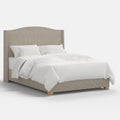 Julia Bed in Mini Gingham Mauve
