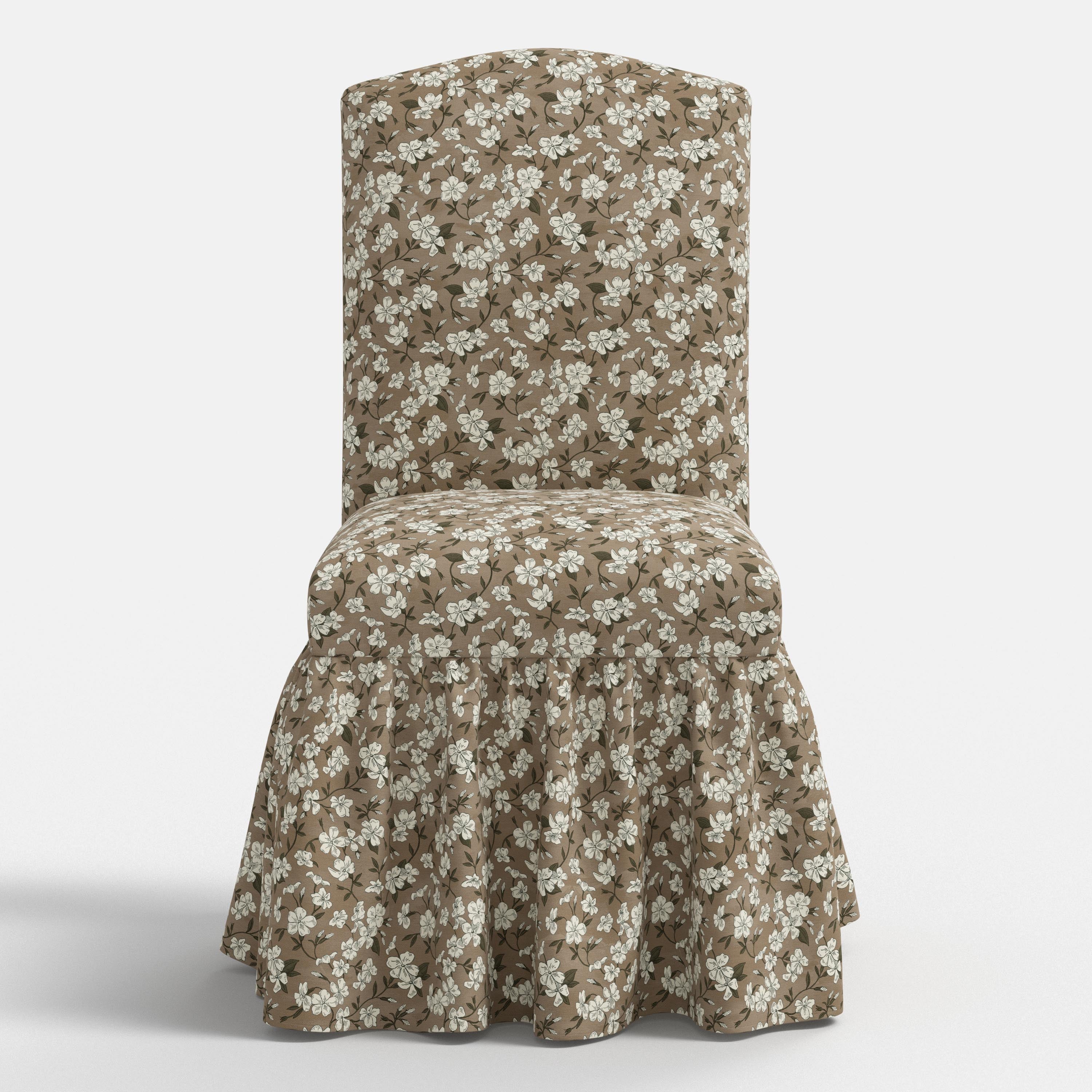 Thelma Dining Chair in Dogwood Floral Mauve