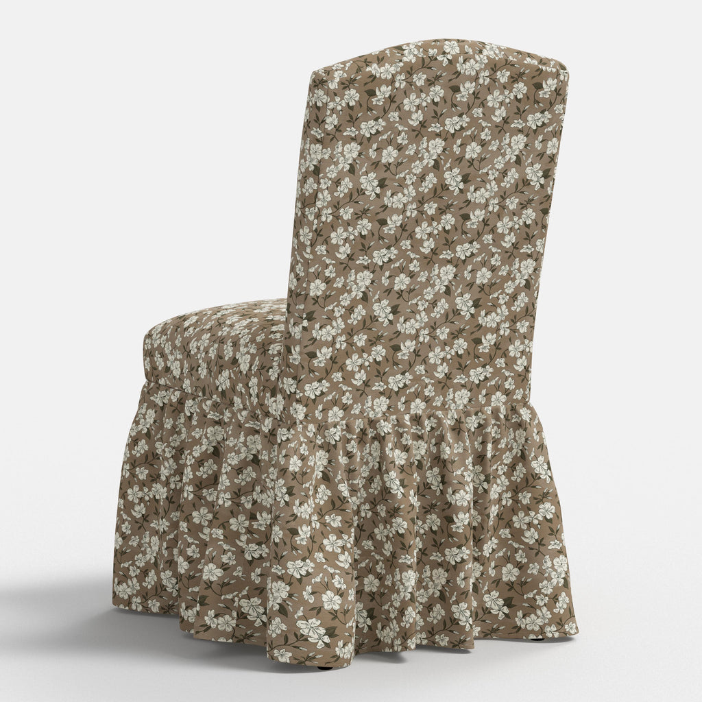Thelma Dining Chair in Dogwood Floral Mauve