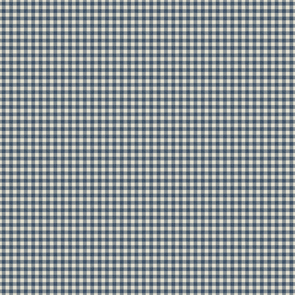Thelma Dining Chair in Mini Gingham Denim