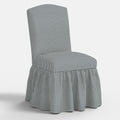Thelma Dining Chair in Mini Gingham Denim