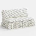 Thelma Settee in Francie Blue