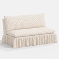 Thelma Settee in Francie Cream