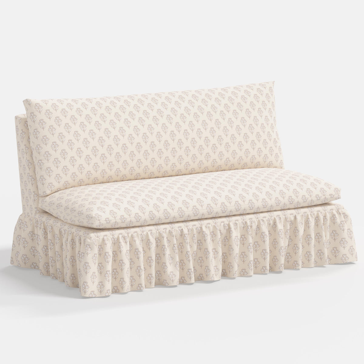 Thelma Settee in Francie Cream