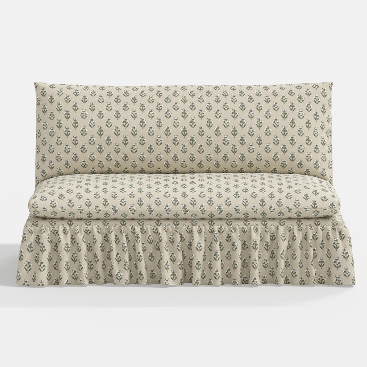 Thelma Settee in Francie Sage