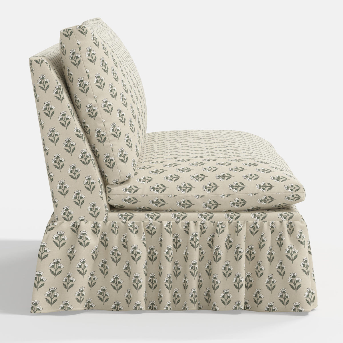 Thelma Settee in Francie Sage