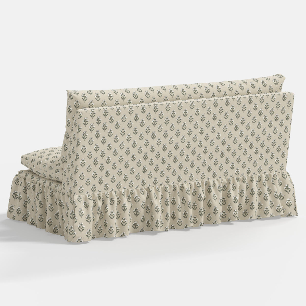 Thelma Settee in Francie Sage