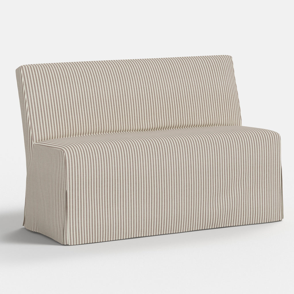 Lindy Slipcovered Dining Banquette
