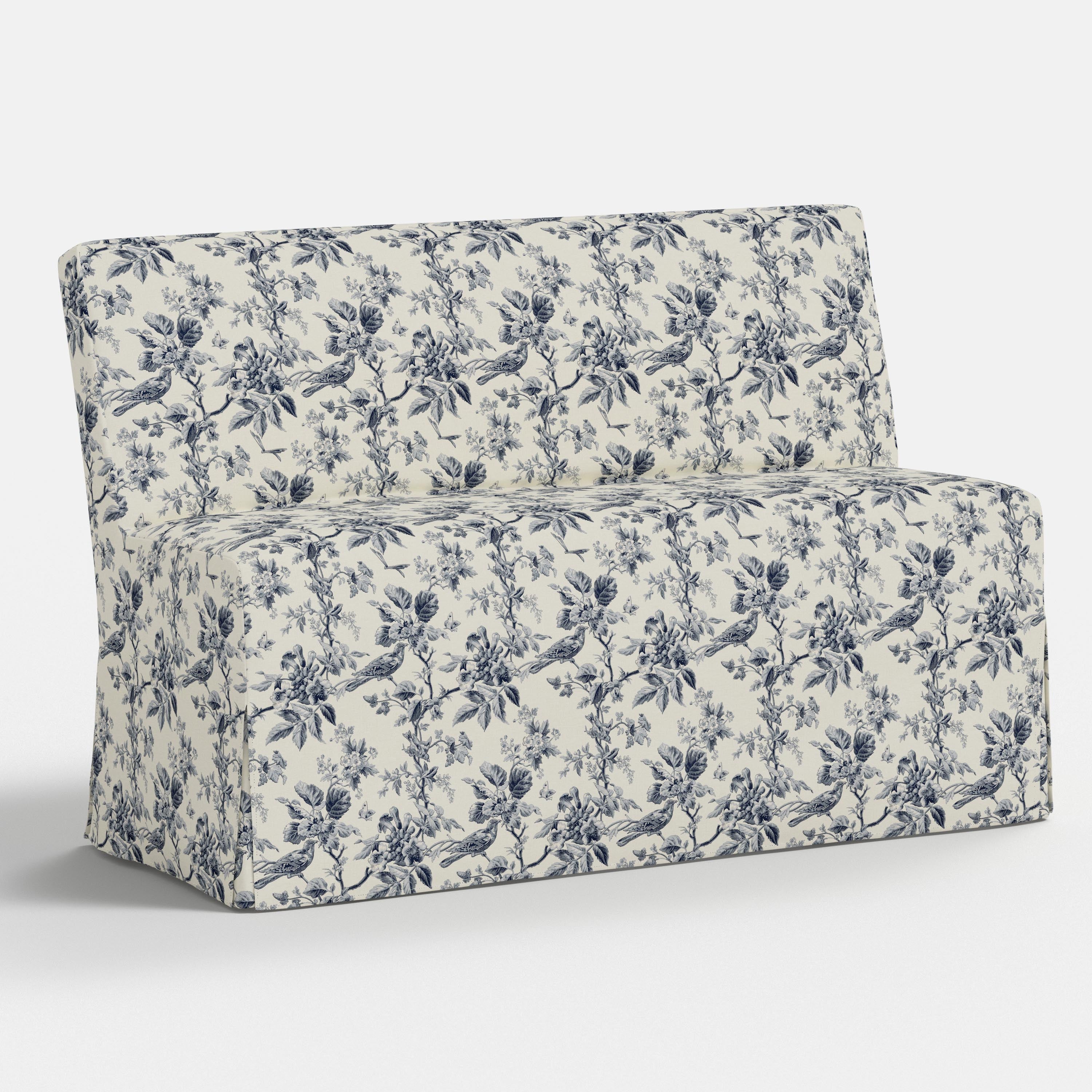 Lindy Slipcovered Dining Banquette