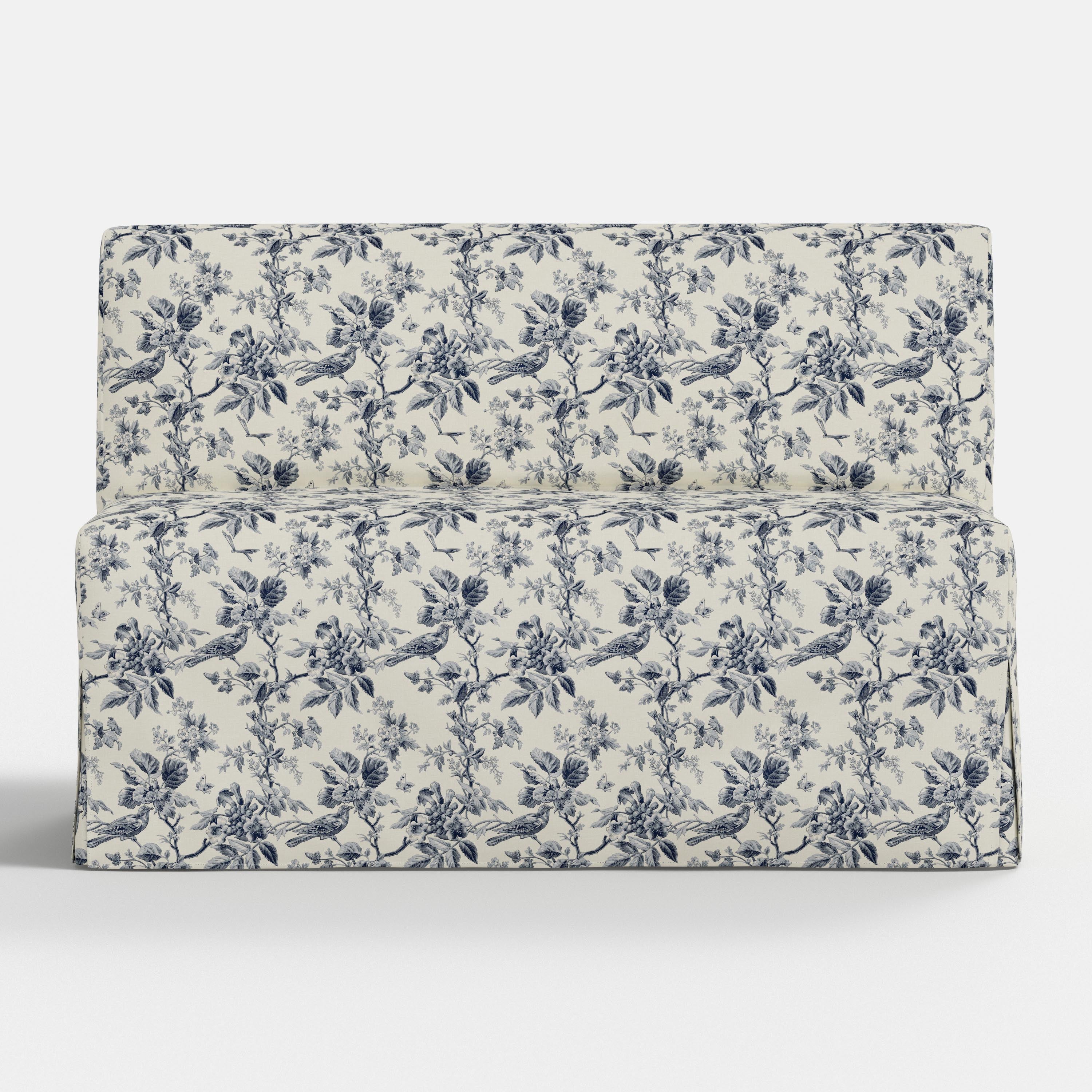 Lindy Slipcovered Dining Banquette