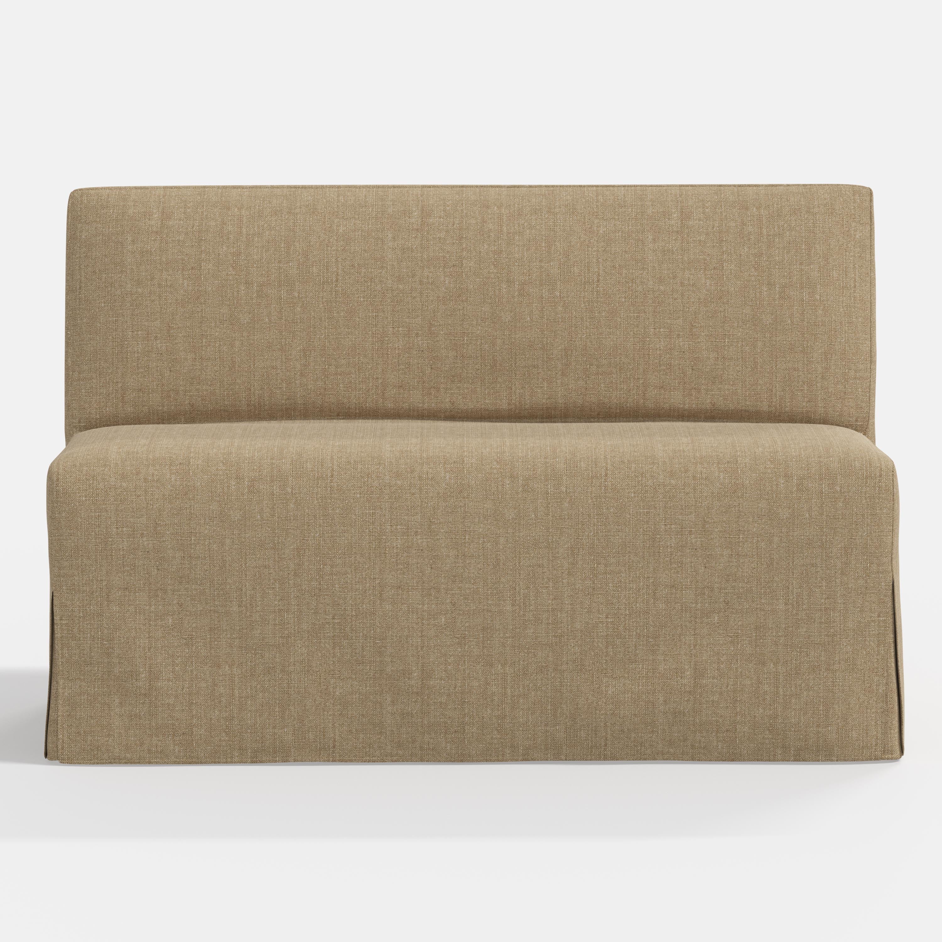 Lindy Slipcovered Dining Banquette